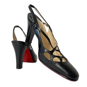 Christian Louboutin Caged Strappy Heels 36.5